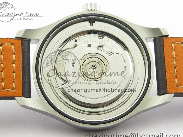 MIROTIME 0406 MARK XVIII Le Petit Prince IW327004 SS FKF 1:1 Best Edition Blue Dial On Brown Leather Strap Trendsetting 7117